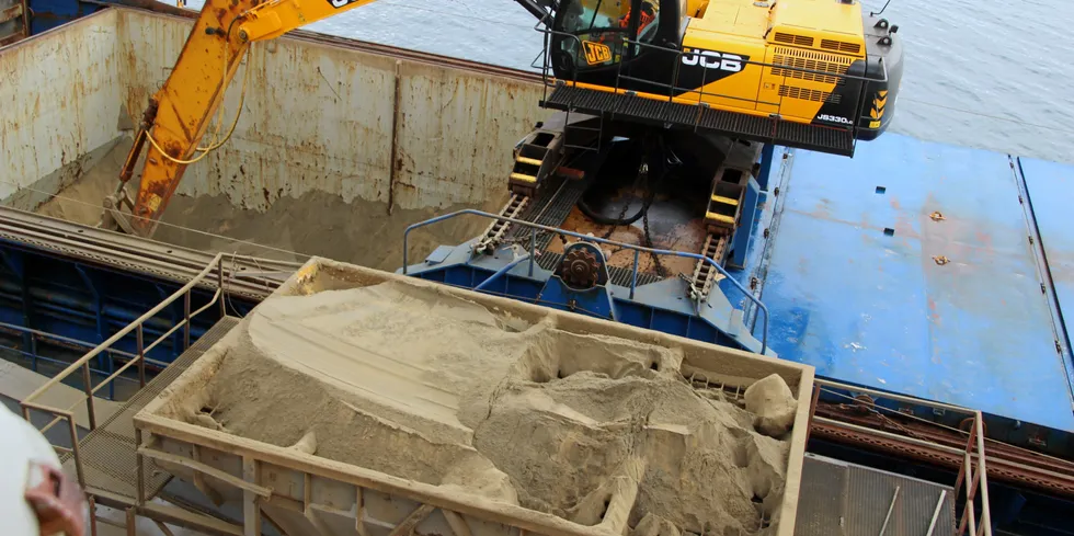 The chemical was transferred to the eggs from fishmeal, which is used in feed for the hens, the study concluded. This picture of fishmeal is not linked to the story.
