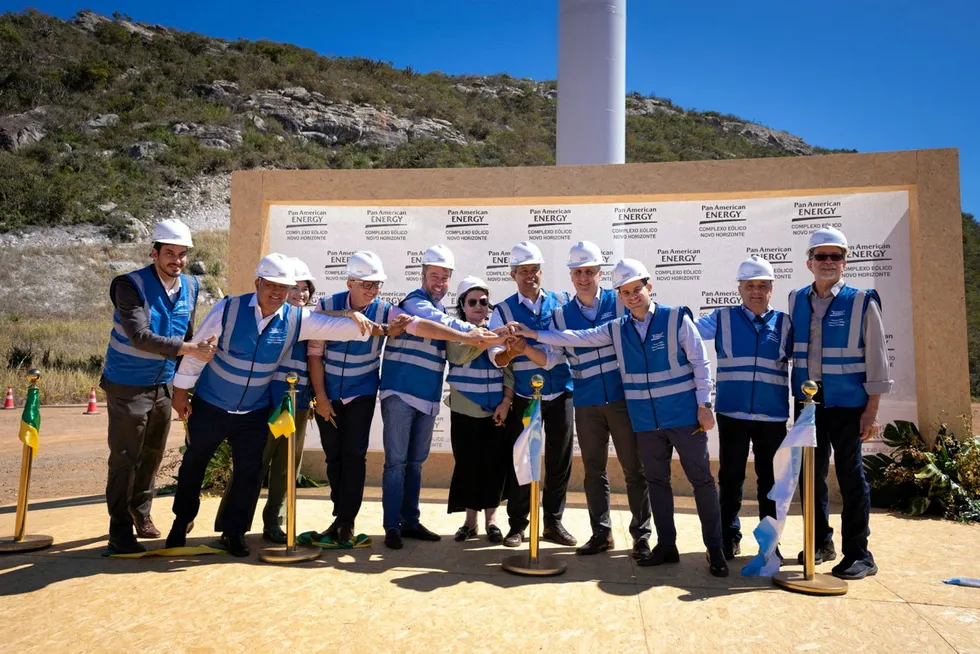Pan American Energy inaugurates Novo Horizonte wind park in Brazil