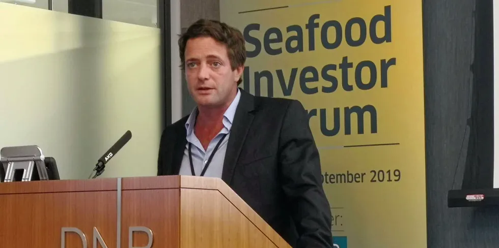 During uncertain times, land-based farmers can supply the market with a steady, stable volume of biomass, Kingfish Zeeland CEO Ohad Maiman said during ReThink's Blue Food Innovation Summit in London.
