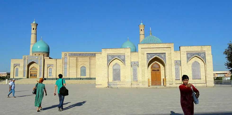 Uzbekistan's capital Tashkent.