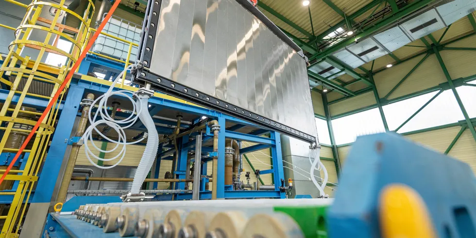 Thyssenkrupp electrolyser assembly