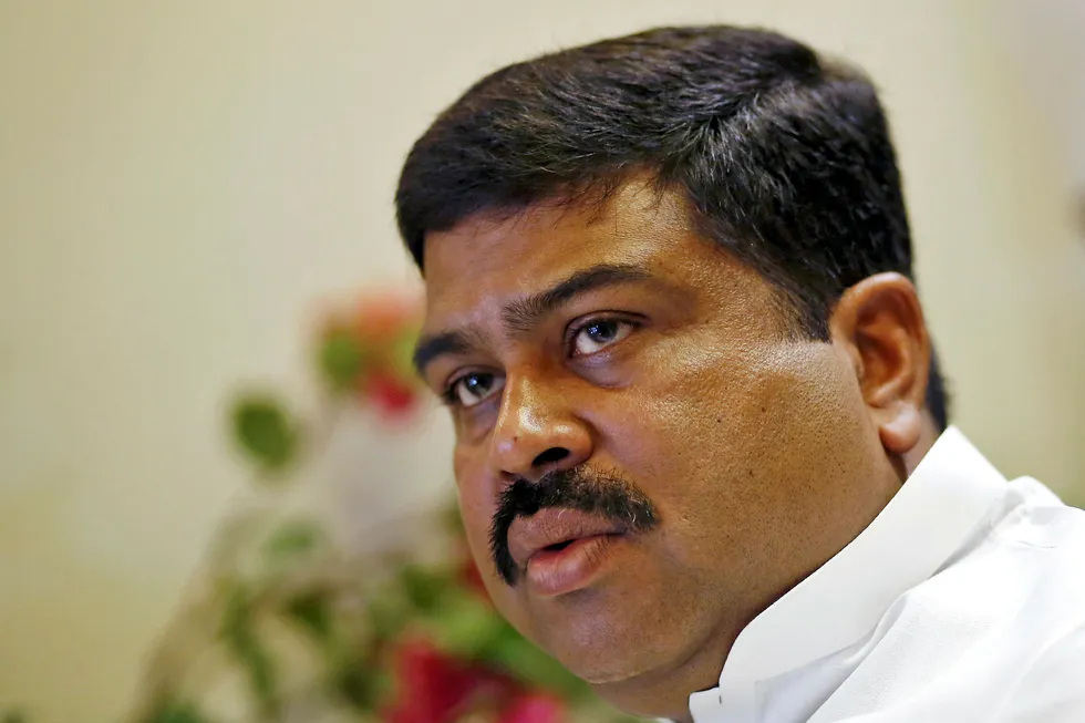 Talks today: India's Minister of Petroleum & Natural Gas, Dharmendra Pradhan