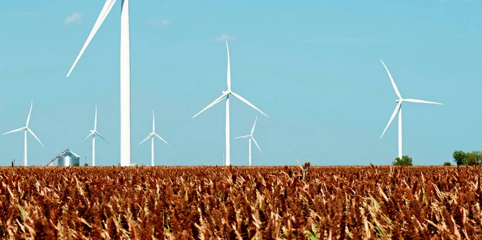 Siemens Gamesa 2.3MW turbines at another wind farm.