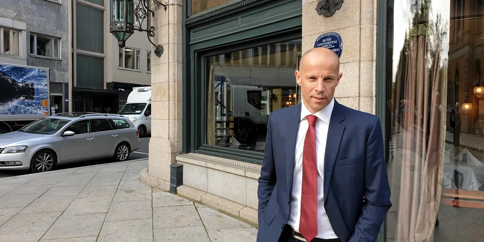 Norway Royal Salmon (NRS) CEO Charles Hostlund.