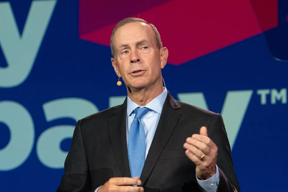 Production hubs: Chevron chief executive Mike Wirth sees the company expanding its production in the US Permian basin and deep-water Gulf of Mexico in the coming years