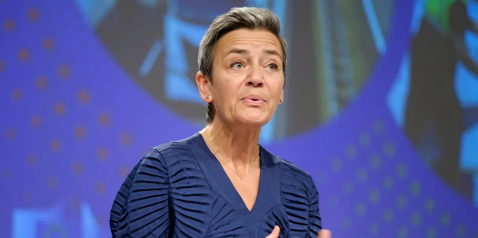 Margrethe Vestager, the EU's competition commissioner.
