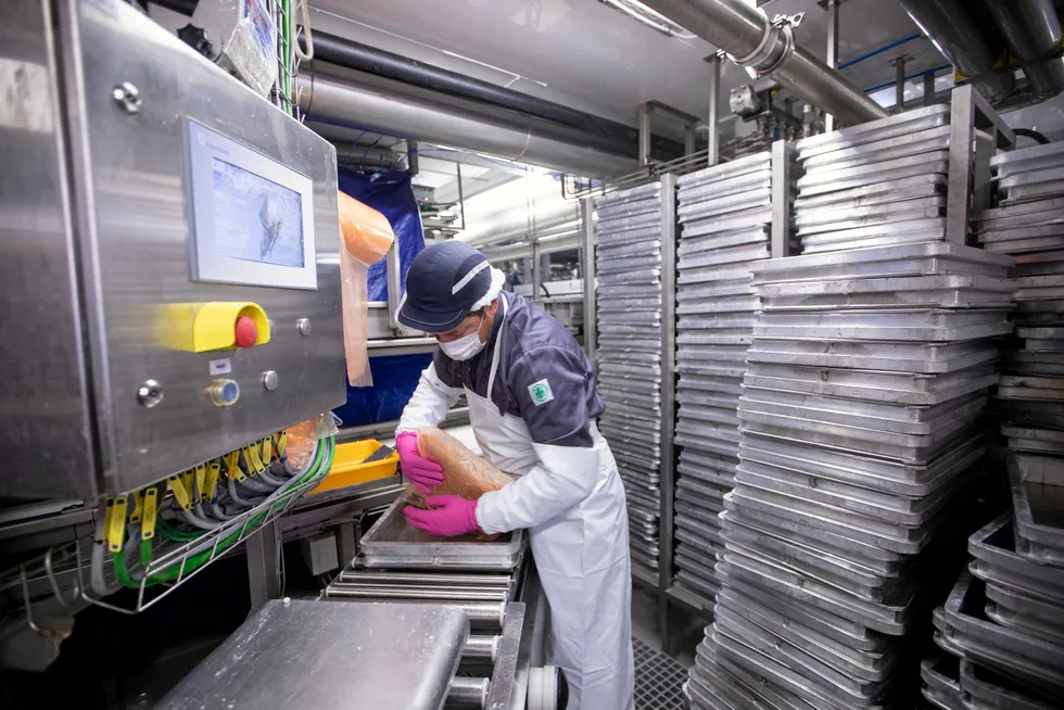 There was a 20 percent increase in onboard surimi production in the first two months of 2025 to 28,000 metric tons, said the Russian Fish Union.