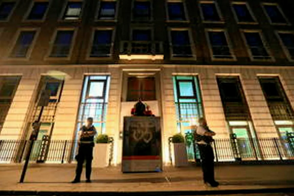Greenpeace volunteers arrested: outside BP offices