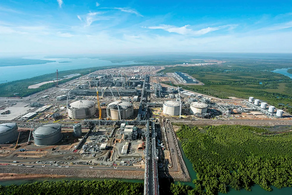 Charges: the incident occurred during the construction of the Ichthys LNG project at Bladin Point near Darwin