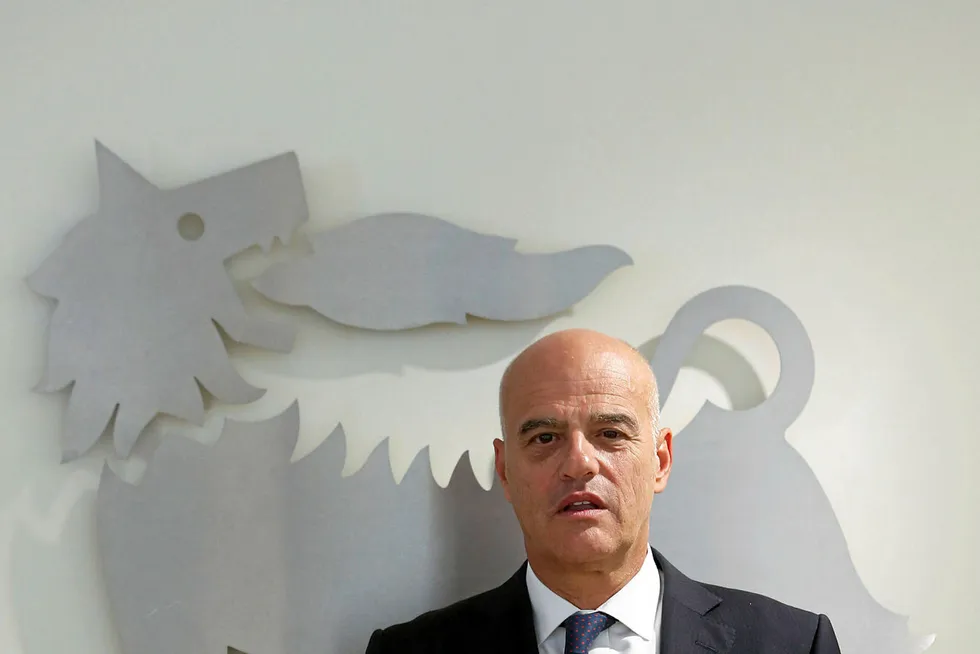 Overview: Eni chief executive Claudio Descalzi