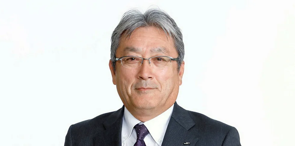 Ken Ikemi, CEO of Japanese seafood giant Maruha Nichiro.