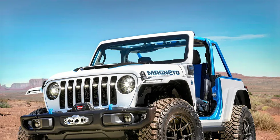 Jeep all-electric Magneto.