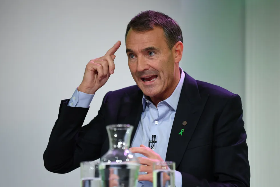 BP CEO Bernard Looney