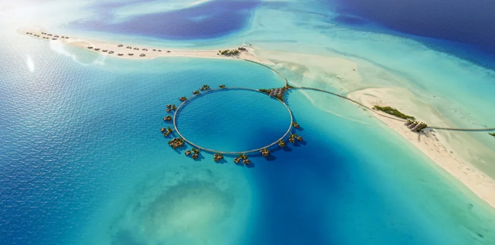The resort will have a multitude of natural and artificial wonders.