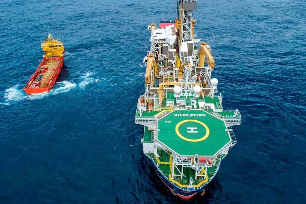 On standby: Stena Drilling's drillship Stena IceMax
