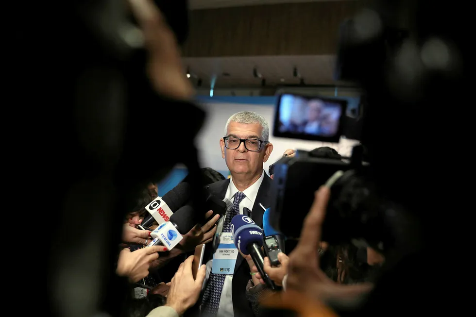 Changes: newspaper reports suggested that Jair Bolsonaro, if elected as Brazil's President, will replace current Petrobras boss Ivan Monteiro (pictured)