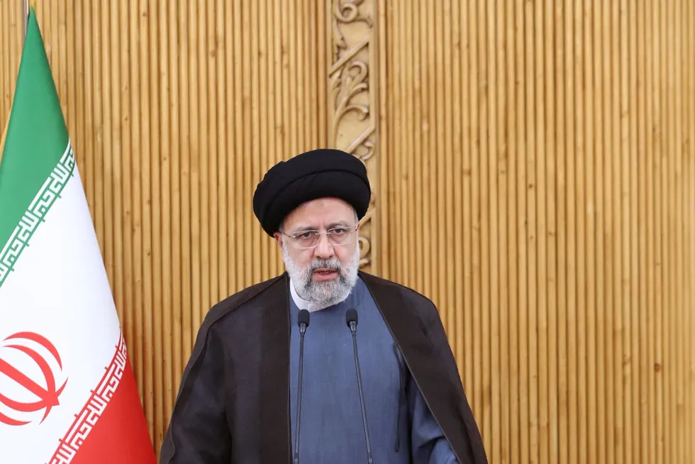 Oilfield development: Iranian President Ebrahim Raisi
