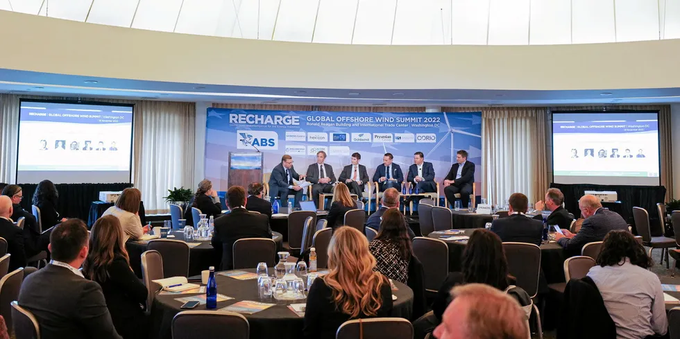 The Global Offshore Wind Summit in Washington, DC.