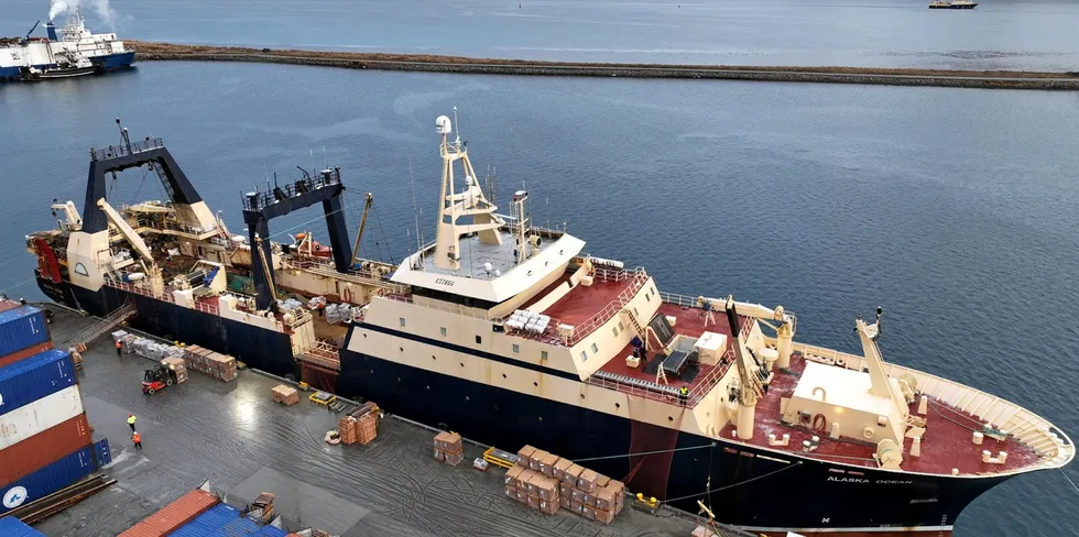 Glacier Fish and other Seattle-area companies depart in June to harvest pollock in Alaska's Bering Sea for the B season every year.