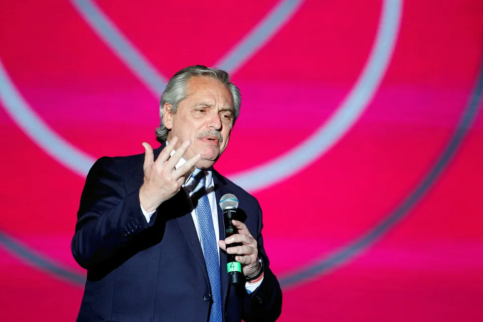 Appointment: Argentina’s President Alberto Fernandez