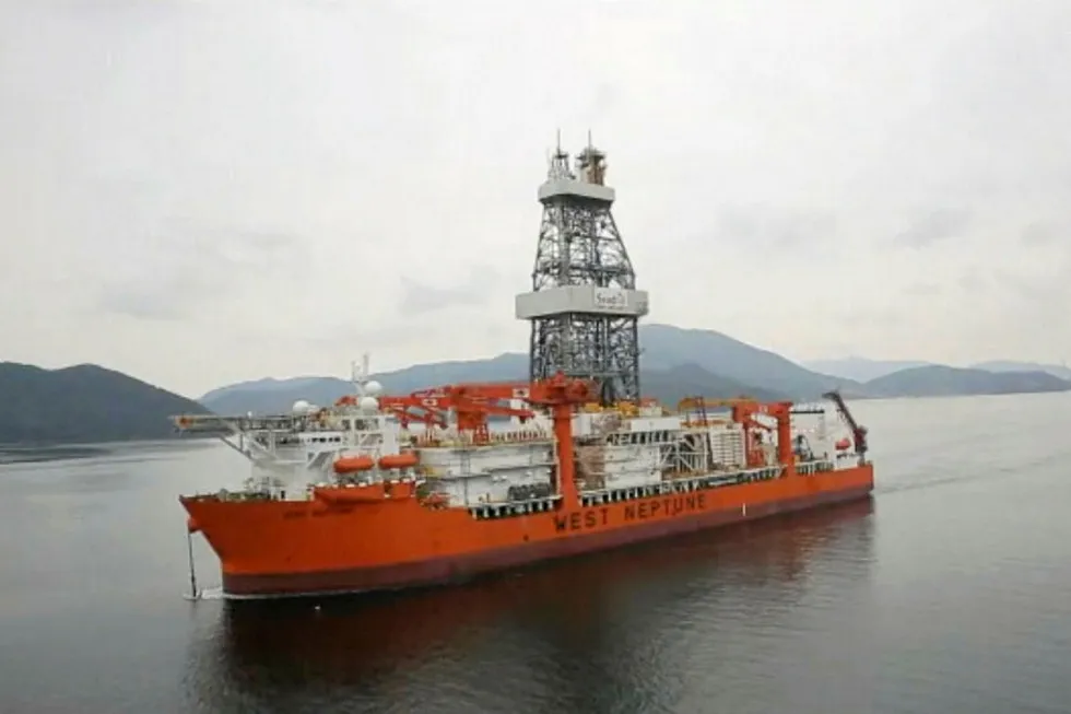 Full quarter of employment: in this quarter for the drillship West Neptune