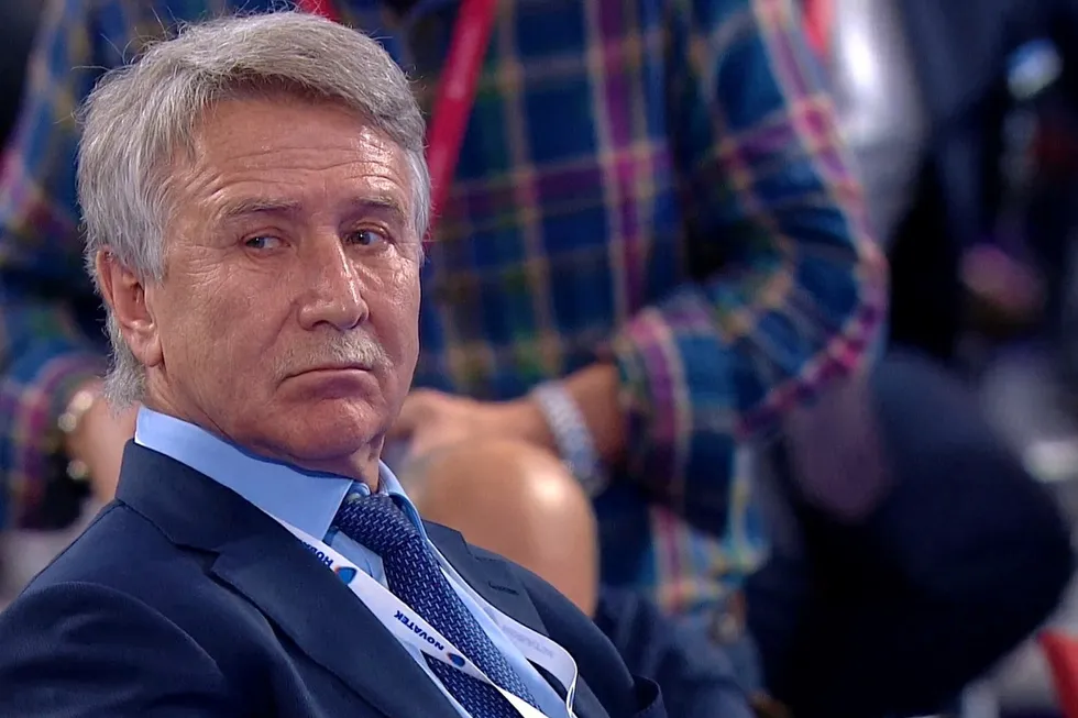 Novatek's billionaire executive board chairman, Leonid Mikhelson.