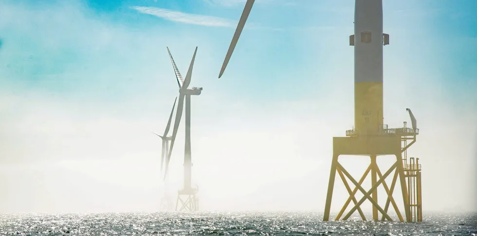 The electrolysis equipment will be fitted to the base of the turbine tower.