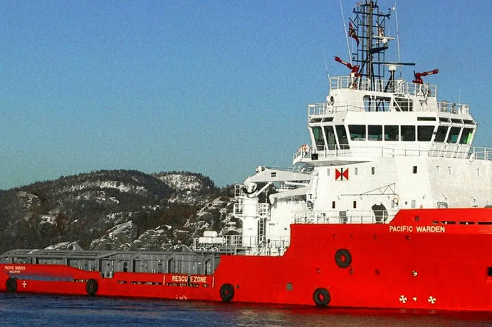 Crew released: seven crew members snatched from the AHTS Pacific Warden off Equatorial Guinea are now free