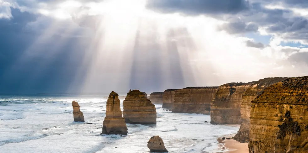 The waters off Victoria will be home to offshore wind farms.