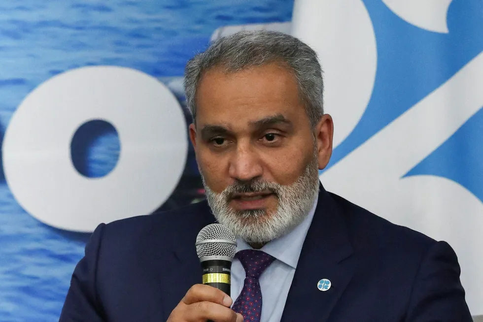 Opec secretary general Haitham Al Ghais.