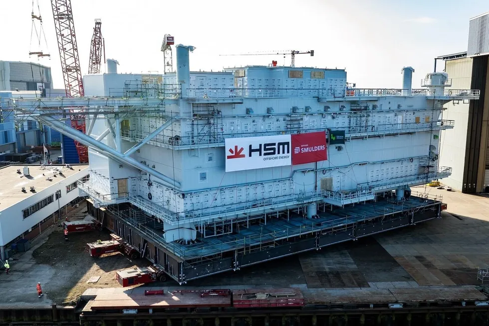 Dutch yards HSM Offshore Energy and Smulders have worked together closely on fabrication projects.