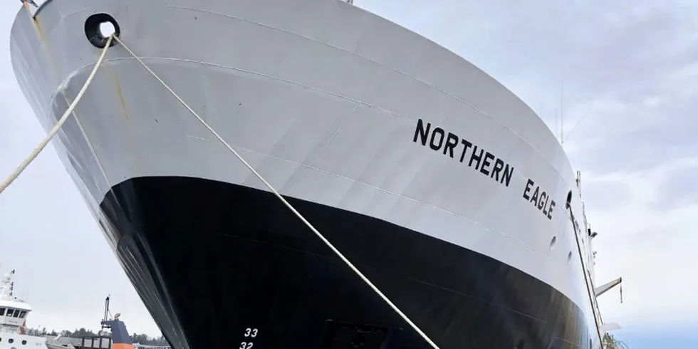 . Northern Eagle America Seafoods Alaska Pollock seattle 2019.