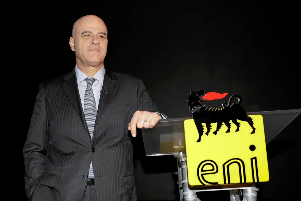 Growing renewables capacity: Eni chief executive Claudio Descalzi