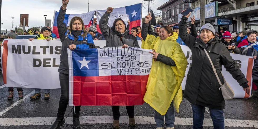 The strength of feeling against the proposed new law put the government of President Gabriel Boric in an awkward position.