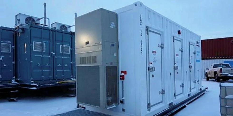 Saft's Battery Energy Storage System