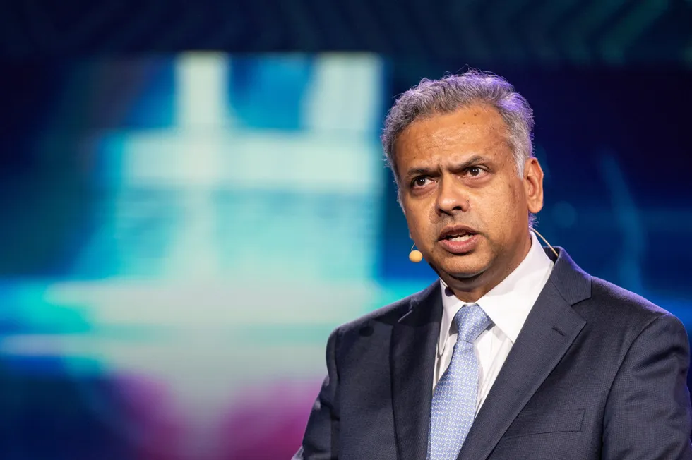 Weatherford chief executive Girish Saligram.
