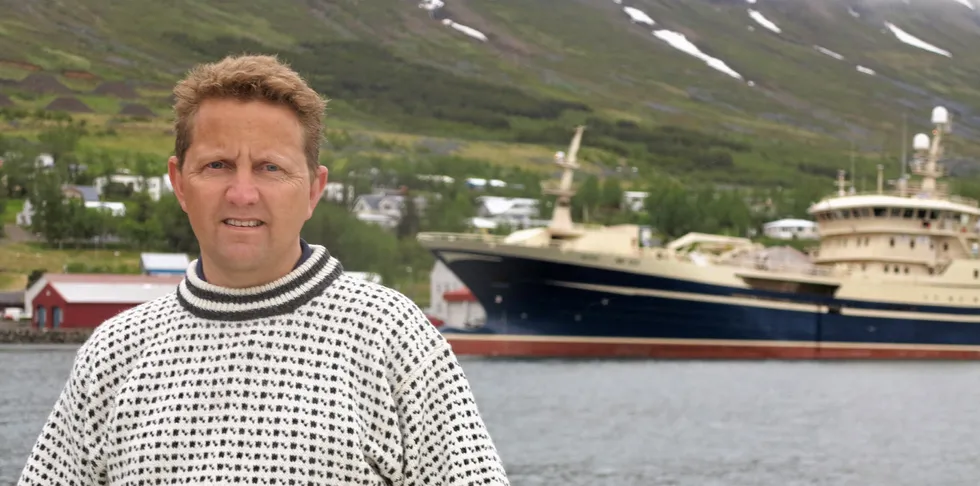 “We condemn the Russian invasion and pray for the Ukrainian people,” Síldarvinnslan's CEO Gunnthor Ingvason said.