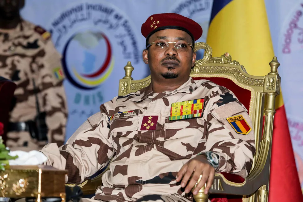 Calling the shots: Mahamat Idriss Deby is Chad's Transitional President