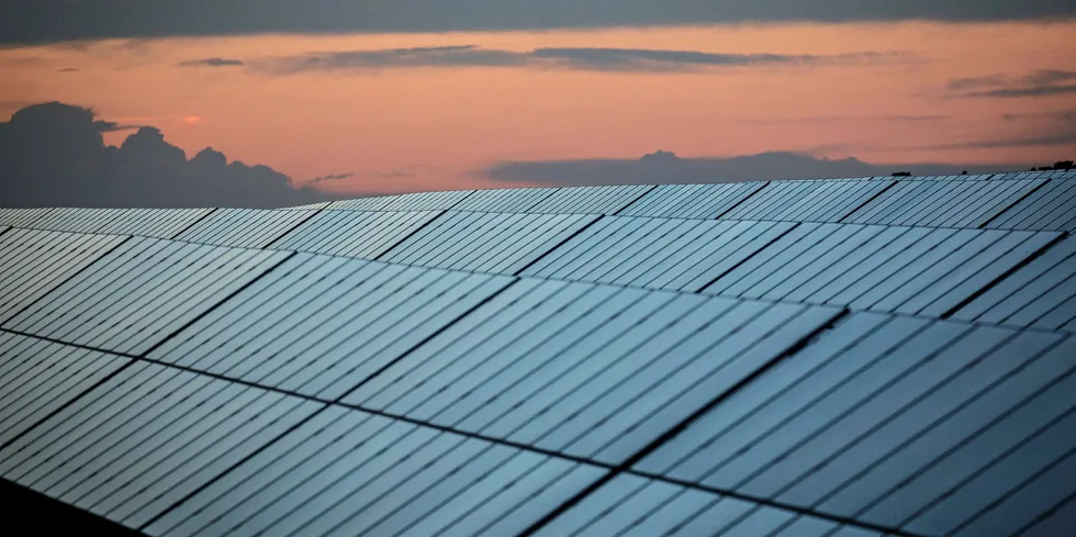 Tekno Ray Solar farm in Turkey.