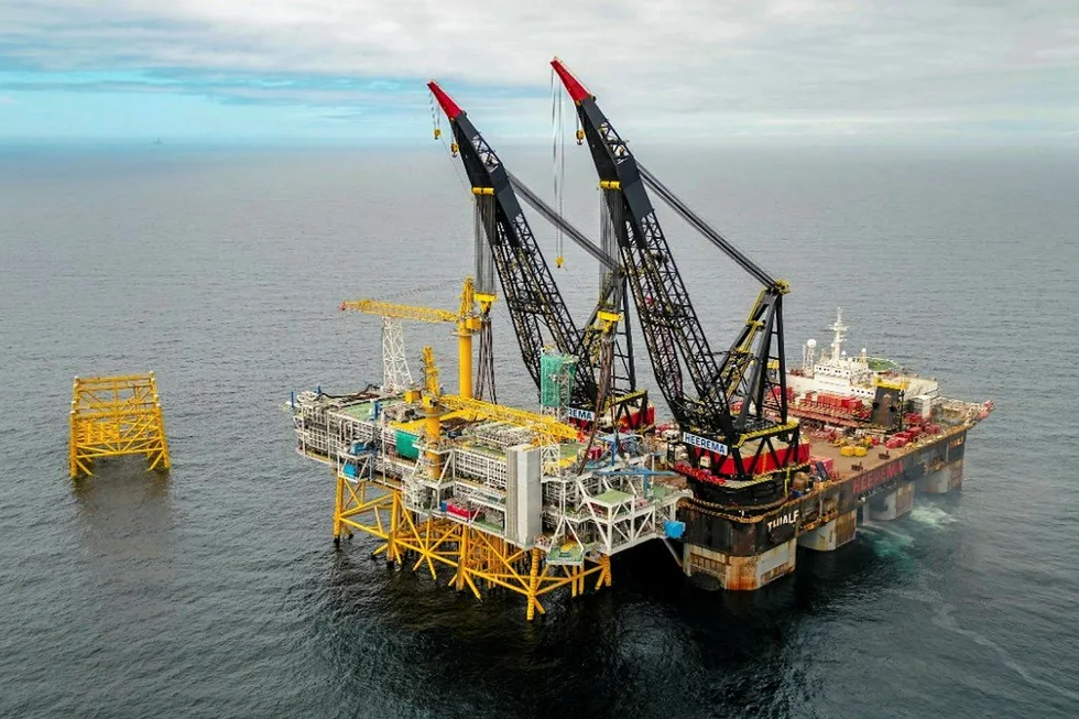 Johan Sverdrup riser platform
