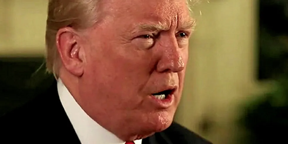Trump continues to threaten China with tariffs amid tense negotiations.