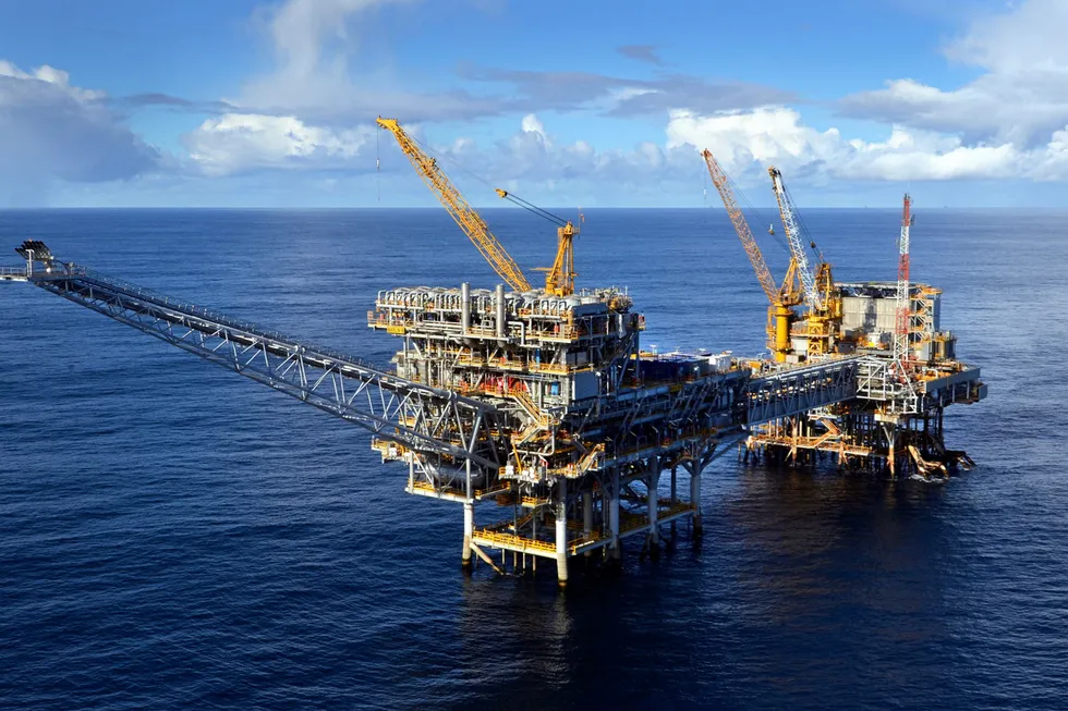 Still in production: the Marlin-B platform on the Turrum field in Bass Strait, Australia