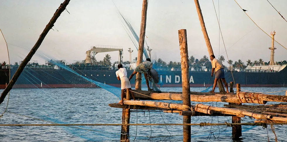 Fishermen in India.