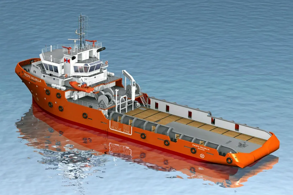 Attack: on an Swire Pacific Offshore anchor handler