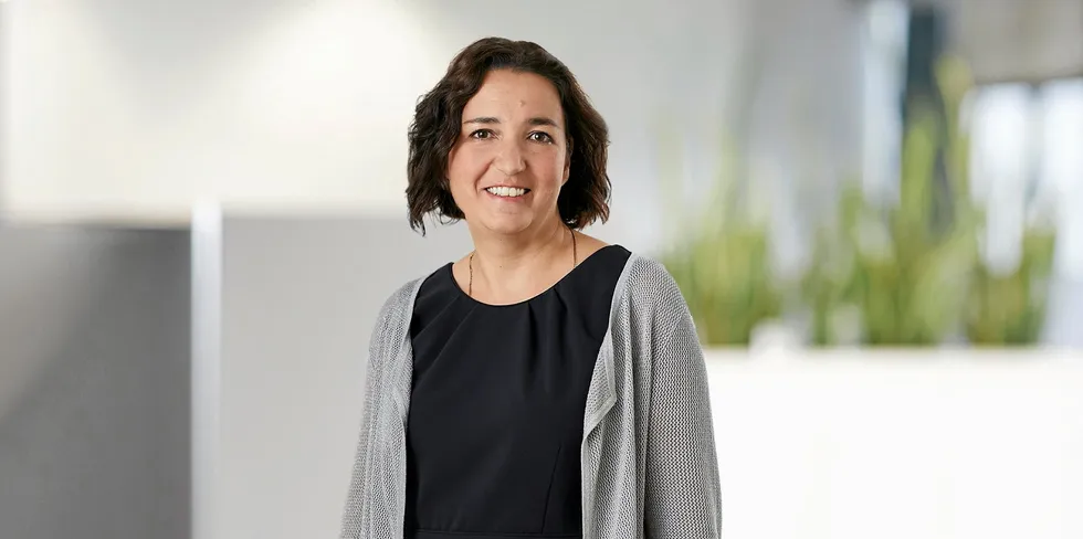 Vattenfall offshore wind CEO Catrin Jung. FP image Getty.