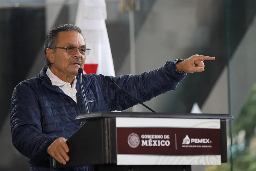 Pemex chief executive Octavio Romero Oropeza