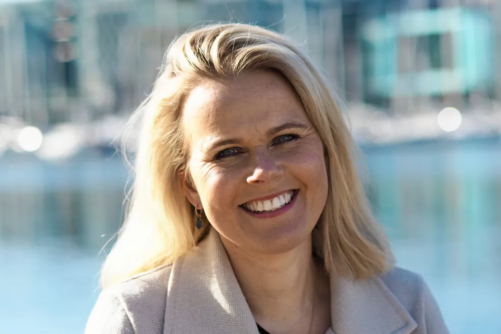 Grieg Seafood CSO Nina Stangeland.