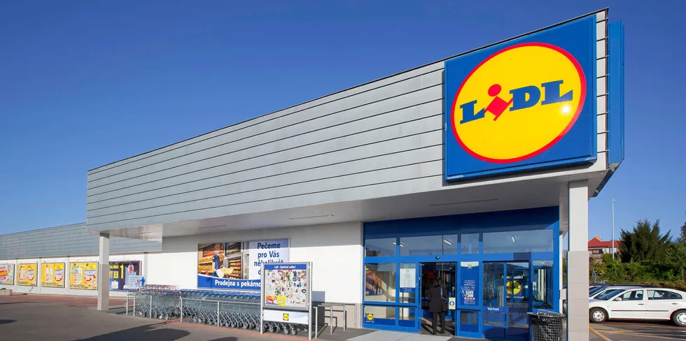 . Lidl store.
