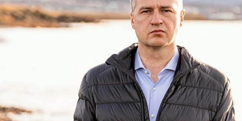 Samherji whistleblower Johannes Stefansson.