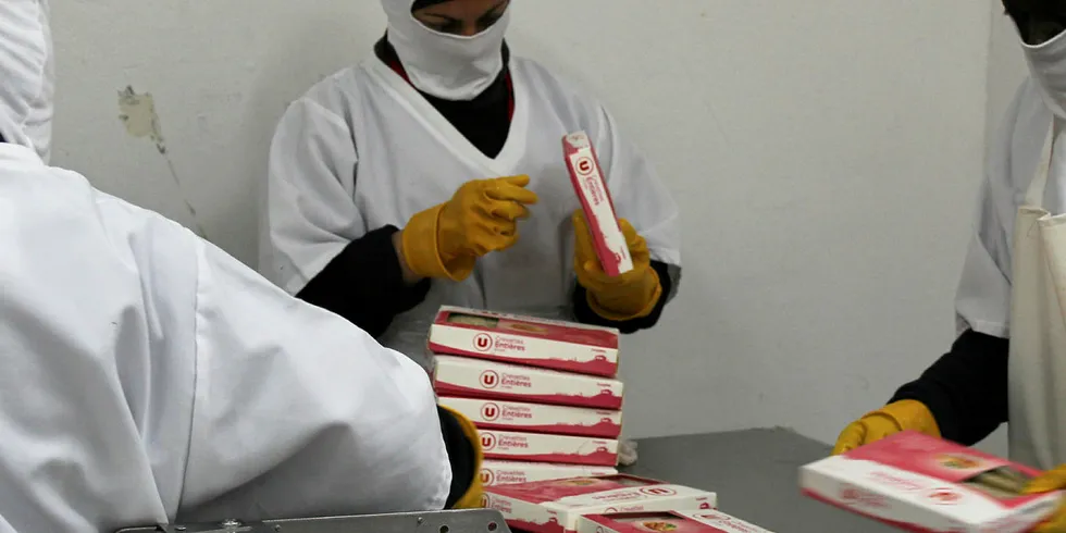 Ecuador's shrimp continues to get hammered by Chinese officials over concerns of COVID-19 on import packaging.